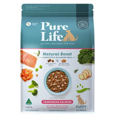 Pure Life Puppy Food Grain Free Tasmanian Salmon Recipe