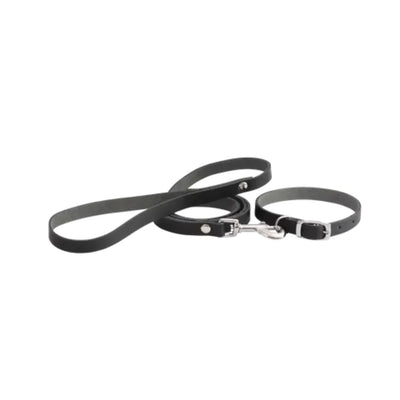 Beau Pets Puppy Leather Collar & Lead Set