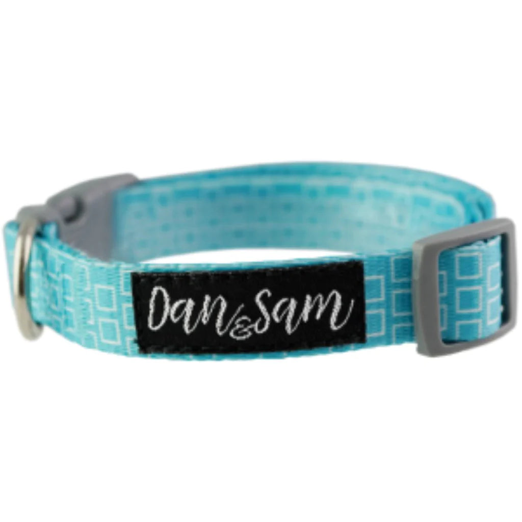 Dan & Sam Dog Adjustable Polyester Webbing Collar – Grooving