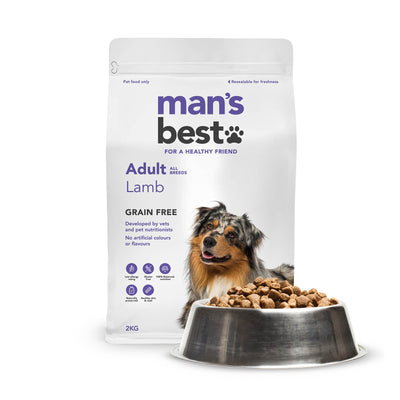 Man's Best Adult Dog Dry Food Grain Free Lamb Recipe