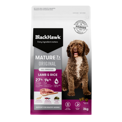 Black Hawk Mature Dog Dry Food Lamb & Rice Recipe