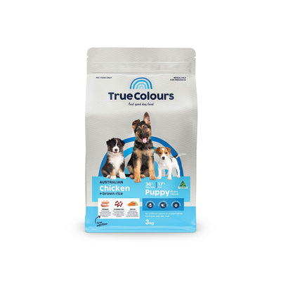 True Colours Puppy Dry Food Australian Chicken and Brown Rice