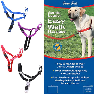 Beau Pets Gentle Leader Dog Harness – Black