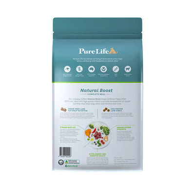 Pure Life Adult Dog Dry Food Grain Free Australian Lamb Recipe