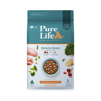 Pure Life GRAIN FREE Puppy Dry Food Australian Chicken Recipe