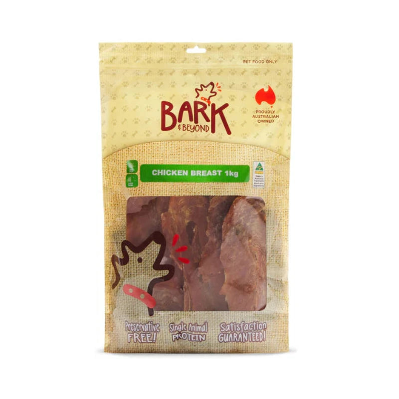 Bark & Beyond Chicken Breast Dog Treats - 1kg