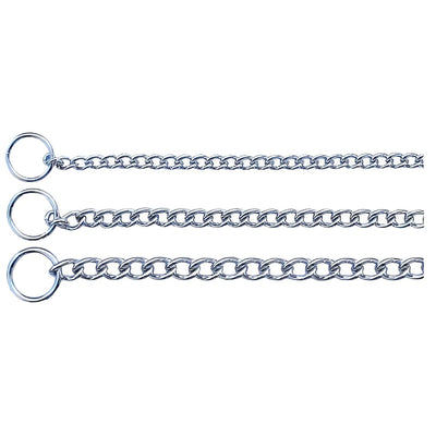 Beau Pets Chain Choker Dog Collar – Extra Fine