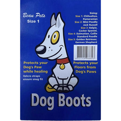 Beau Pets Dog Boots - 2 x Boots