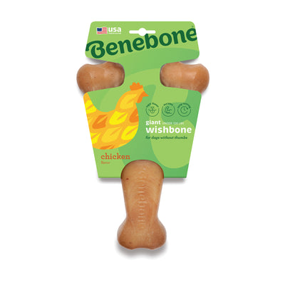 Benebone Chicken Wishbone Chew Dog Toy