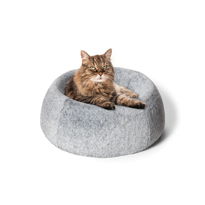 Snooza Cat Memory Nest - Grey