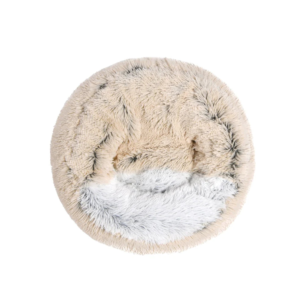 Charlie's Snookie Hooded Pet Bed - Cream