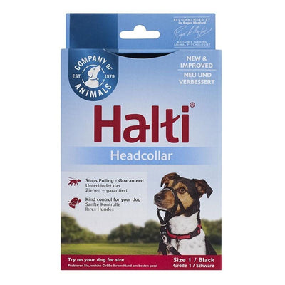 Company of Animals Halti Dog Headcollar - Black