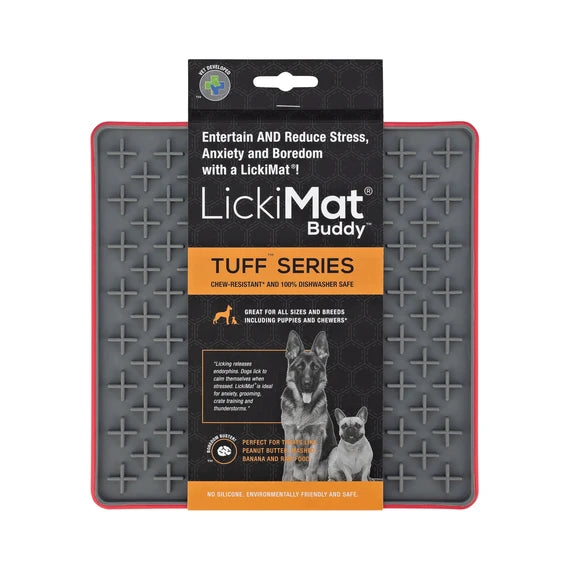 LickiMat Buddy Tuff Series - Red