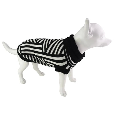 Dan & Sam Dog Jumper with Leg Straps - Abstract