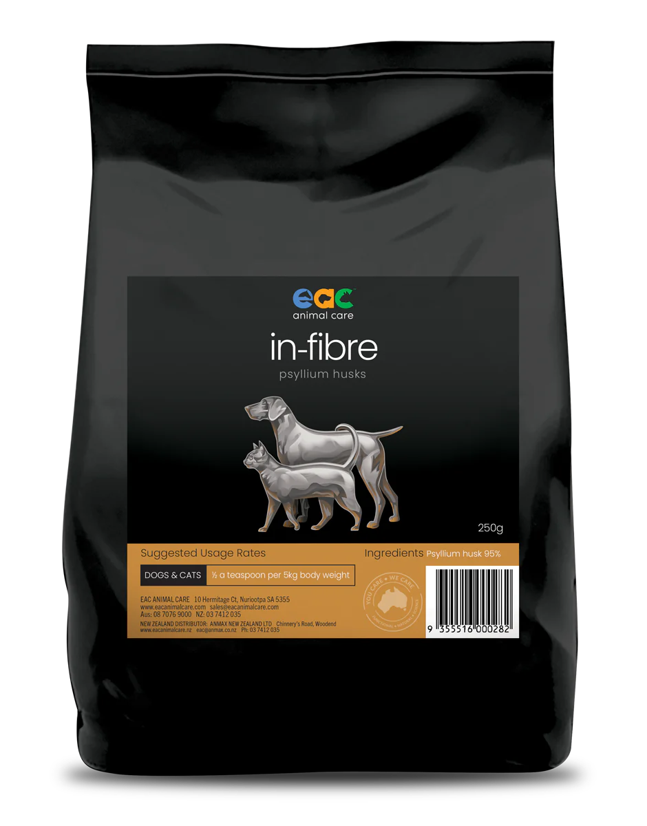 EAC Animal Care In Fibre Psyllium Husks 250g