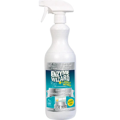 Enzyme Wizard Glass and Stainless Steel Cleaner