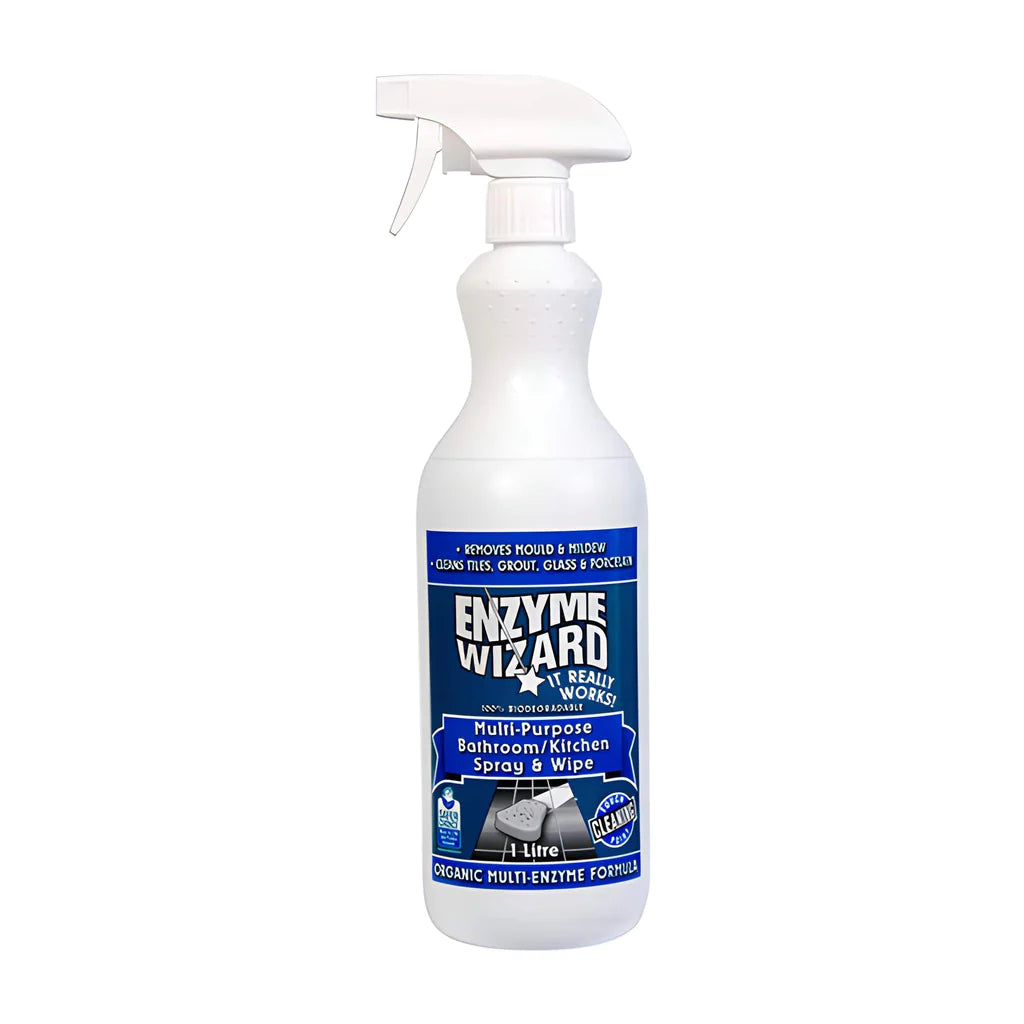 Enzyme Wizard Multi Purpose Bathroom/Kitchen Spray & Wipe