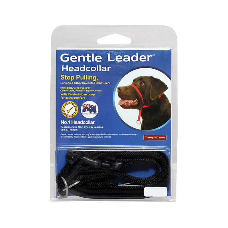 Beau Pets Gentle Leader Dog Headcollar - Black