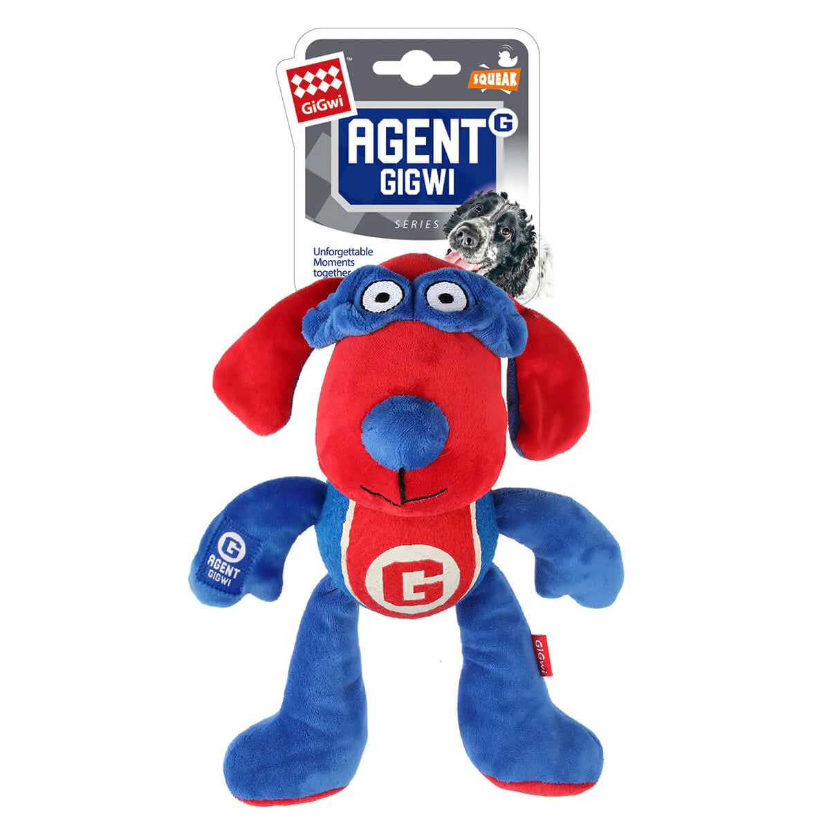 GiGwi Agent Plush Dog Toy