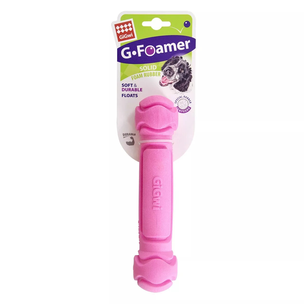 GiGwi G-Foamer Dog Toy - Dumbell