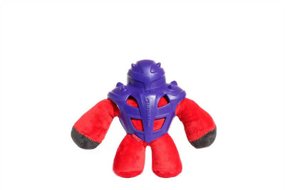 GiGwi Gladiator Plush Dog Toy - Red