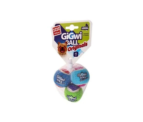 GiGwi Originals Dog Tennis Ball - 3 Pack