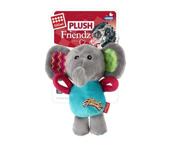 GiGwi Plush Friendz Dog Toys - Elephant