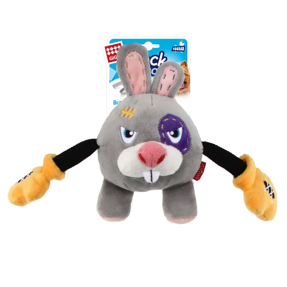 Gigwi Rock Zoo Dog Toy - Boxer Rabbit