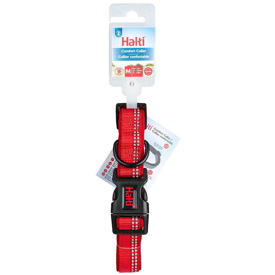 Company of Animals Halti Dog Red Comfort Collar (XS/S/M/L)