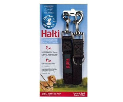 Company of Animals Halti Dog Black Training Lead (S/L)