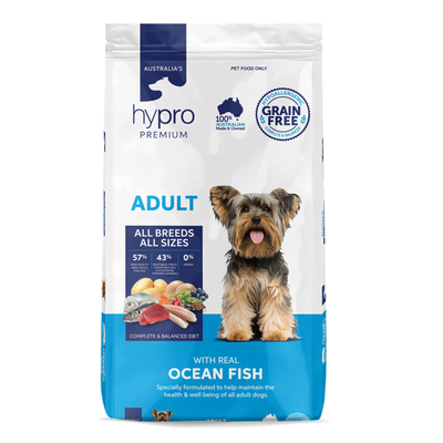 Hypro Premium Adult Dog Dry Food Grain Free Ocean Fish