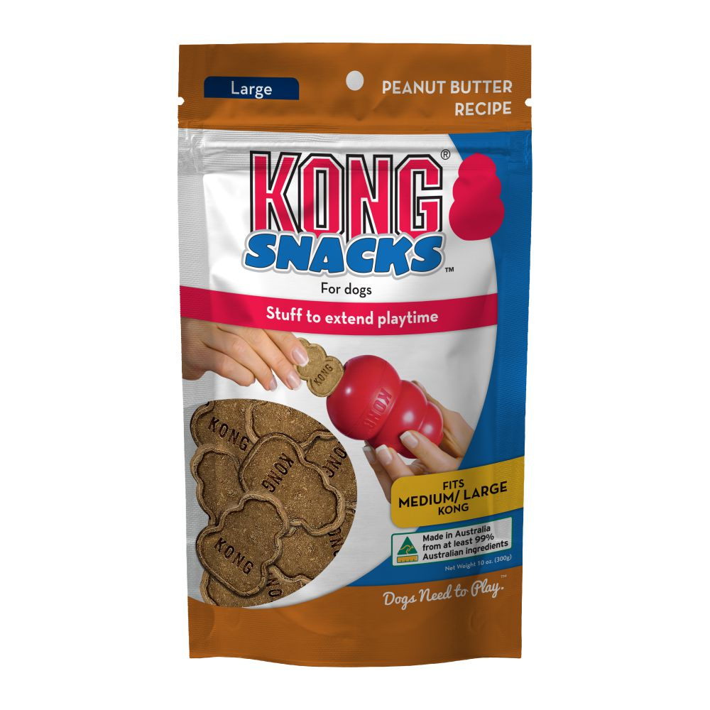 KONG Stuff’n Snacks Peanut Butter Dog Treats Large 300gr