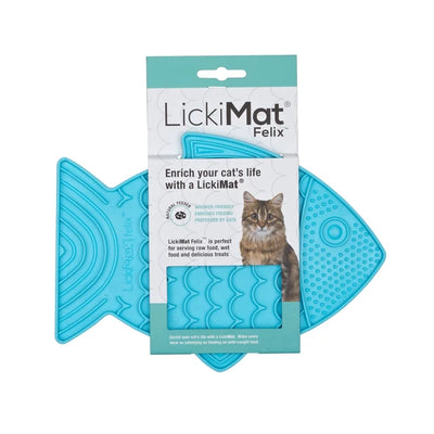 LickiMat Felix For Cats - Turquoise