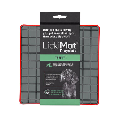 LickiMat Playdate Tuff Series - Red