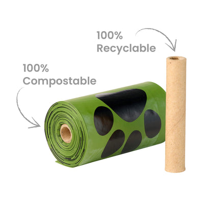 Oh Crap Compostable Dog Poop Bags - 240 Bags