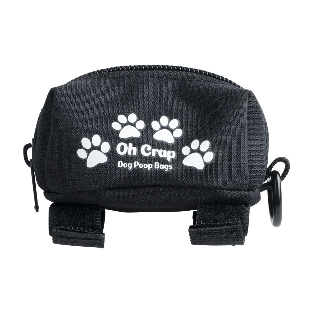 Oh Crap Dog Poop Bag Holder – Black