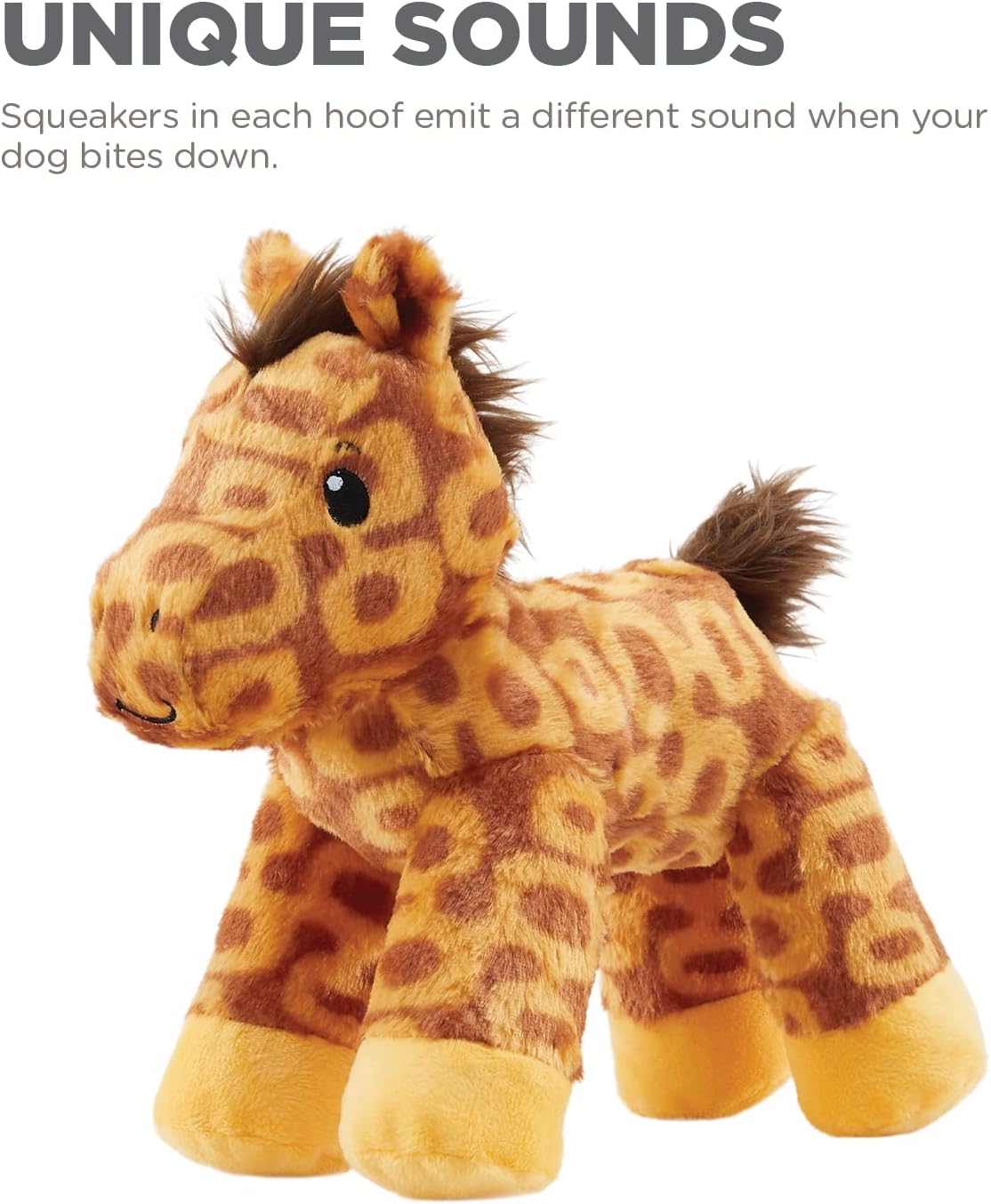 Outward Hound Groovy Hoovies Dog Toys - Horse