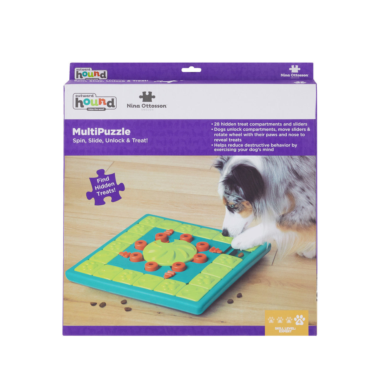 Outward Hound Nina Ottosson MultiPuzzle Dog Toy