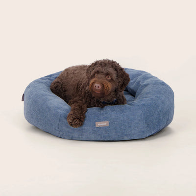 Snooza Panelled Cuddler Dog Bed- River