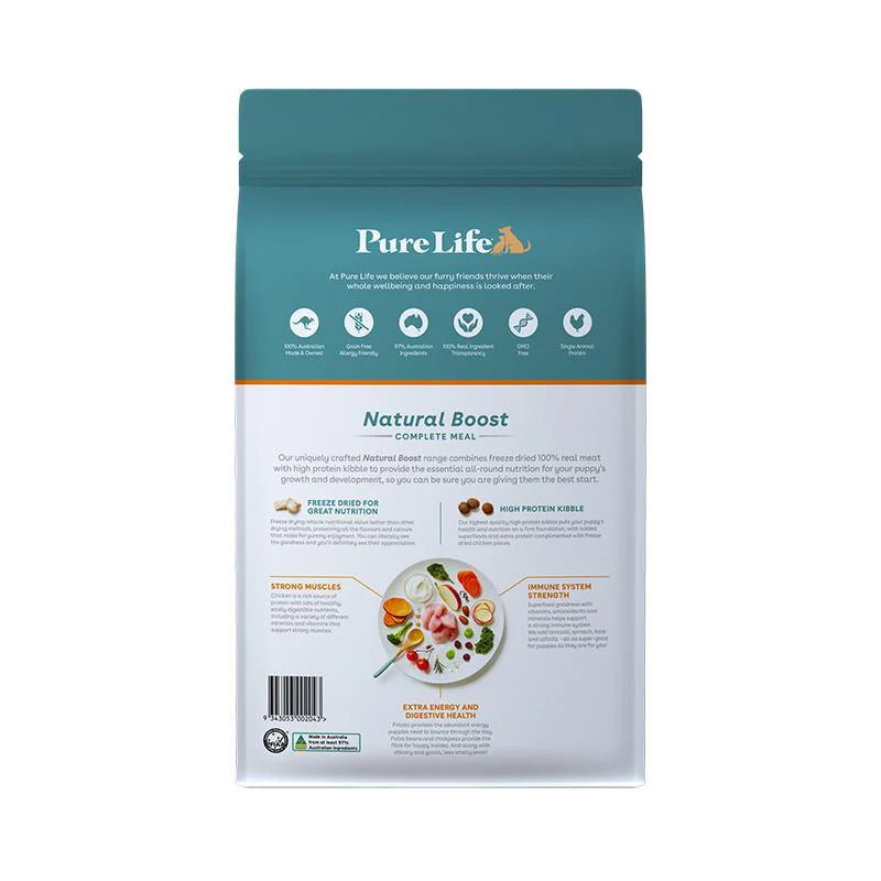 Pure Life GRAIN FREE Puppy Dry Food Australian Chicken Recipe