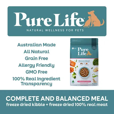 Pure Life Puppy Food Grain Free Tasmanian Salmon Recipe