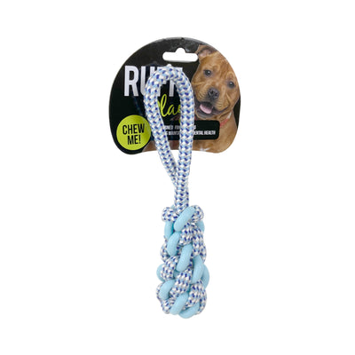 RUFF Play Dog Toy TPR Rope Dental Tug (S/L)