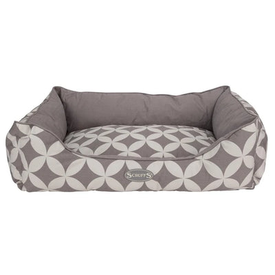 Scruffs Florence Box Dog Bed - Grey