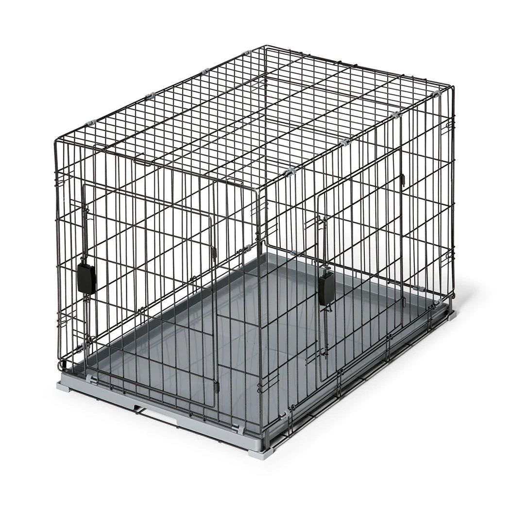 Snooza Convertible Dog 2 in 1 Graphite Training Crate