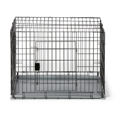 Snooza Convertible Dog 2 in 1 Graphite Training Crate