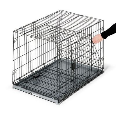 Snooza Convertible Dog 2 in 1 Graphite Training Crate