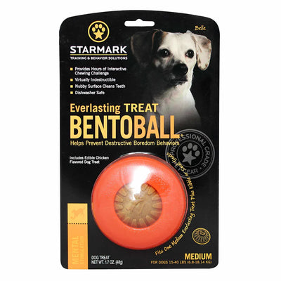 Starmark Everlasting Bento Ball Dog Chew Toy