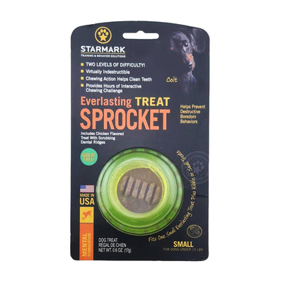 Starmark Everlasting Treat Sprocket Dog Toys