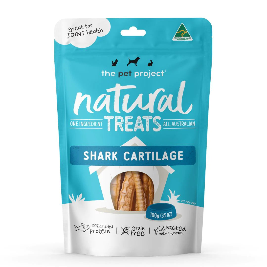 The Pet Project Natural Shark Cartilage Dog Treats 100g