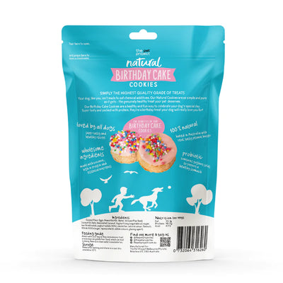 The Pet Project Dog Birthday Cake Cookies 8 Pack